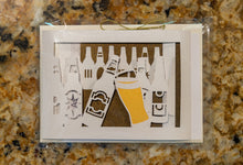 Load image into Gallery viewer, 3D Beer Drinker Card Congrats
