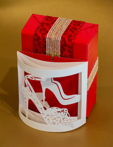 3D Designer Shoe Card