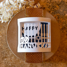 Load image into Gallery viewer, Happy Hanukkah Greeting Card, Party Invite
