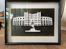 Load image into Gallery viewer, Florida State University, Doak Campbell Stadium, Alumni Artwork, Fine Art Paper Sculpture, Cut Paper Framed Art
